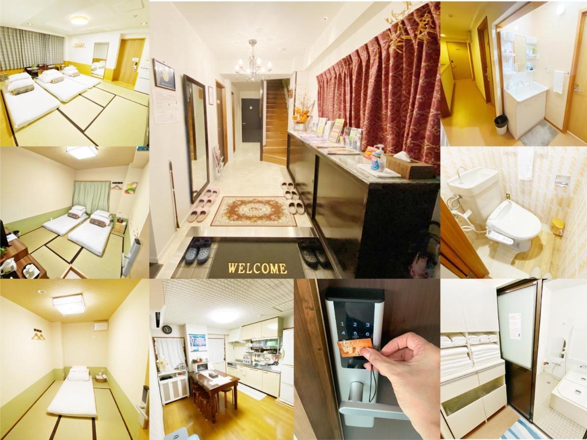 Guesthouse017徳島個室 飲食街中心 阿波踊り会館7分 文理&徳島大学 アスティとくしま車8分 Tokushima Exterior foto