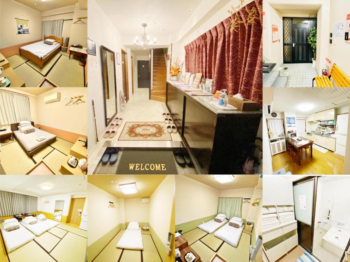 Guesthouse017徳島個室 飲食街中心 阿波踊り会館7分 文理&徳島大学 アスティとくしま車8分 Tokushima Exterior foto