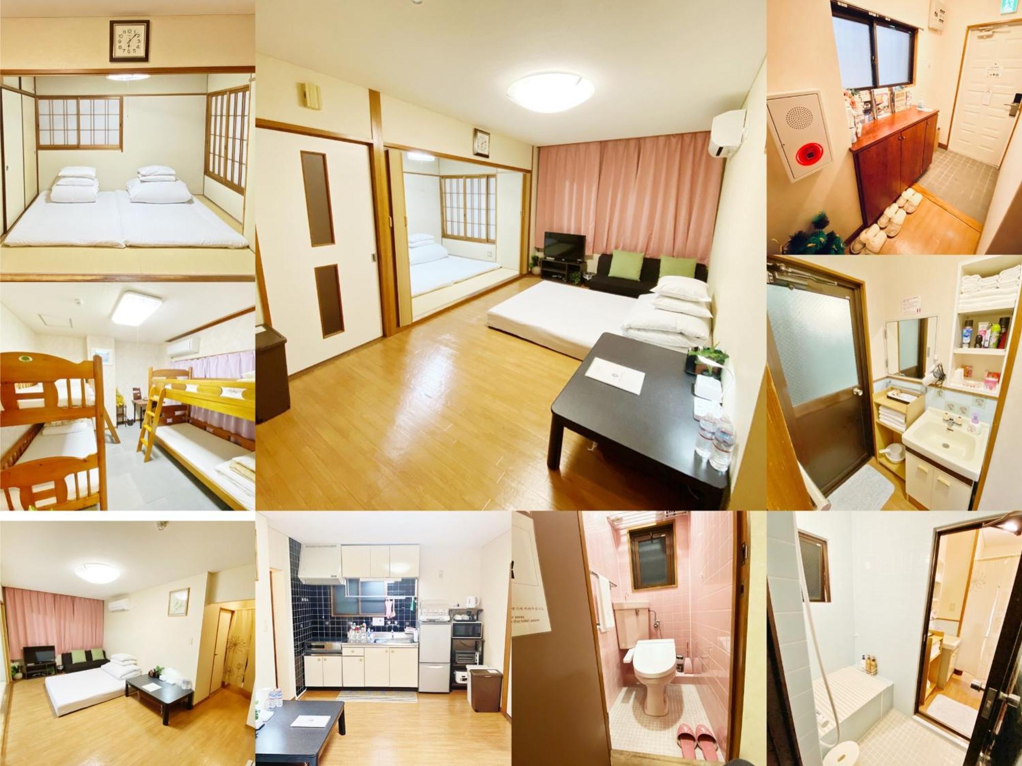 Guesthouse017徳島個室 飲食街中心 阿波踊り会館7分 文理&徳島大学 アスティとくしま車8分 Tokushima Exterior foto